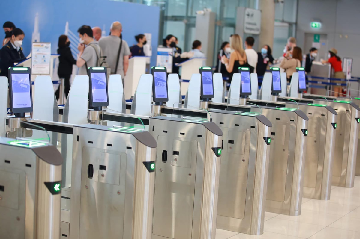 スワンナプーム空港で旅客認証システム（PVS）導入