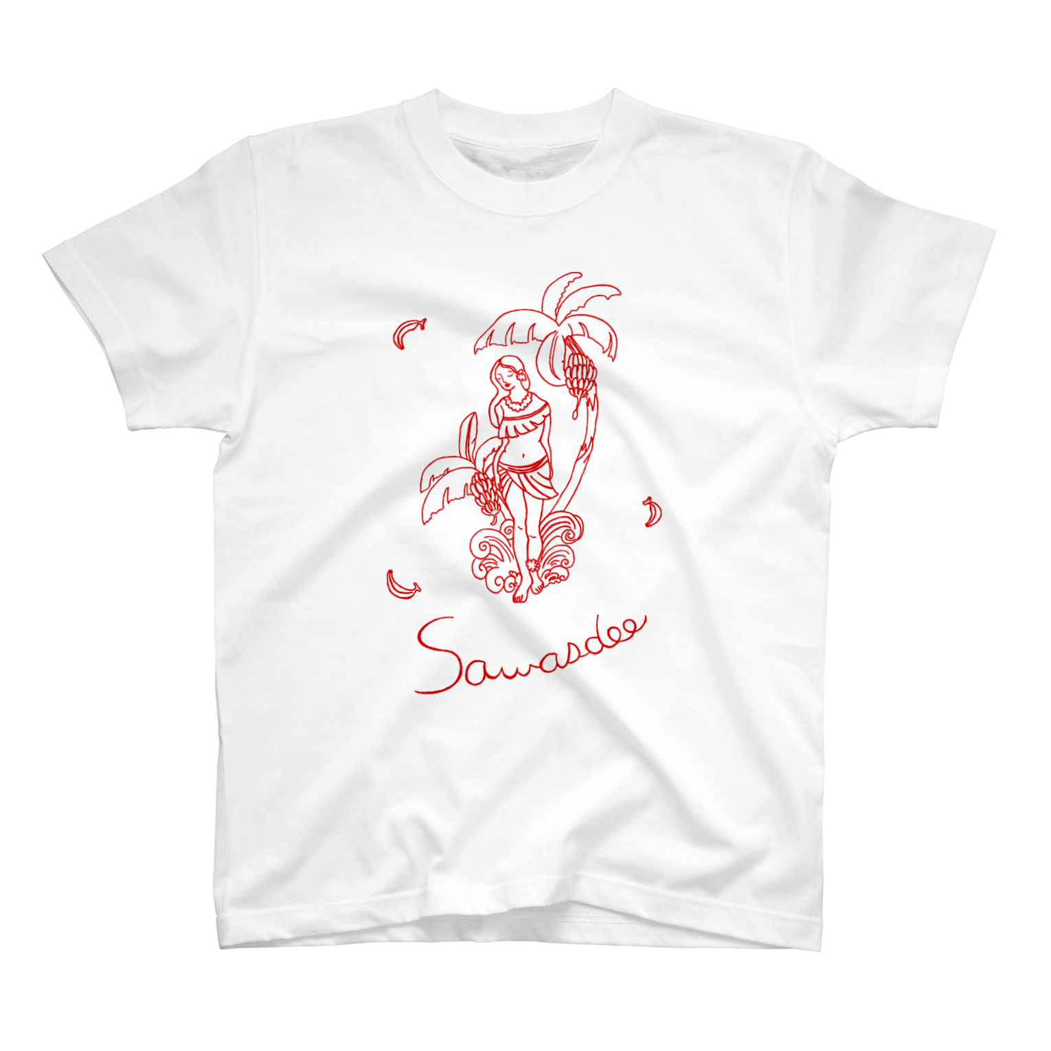 バナナの女妖怪Tシャツ、シンプルになって新発売 バナナの女妖怪Tシャツ、シンプルになって新発売