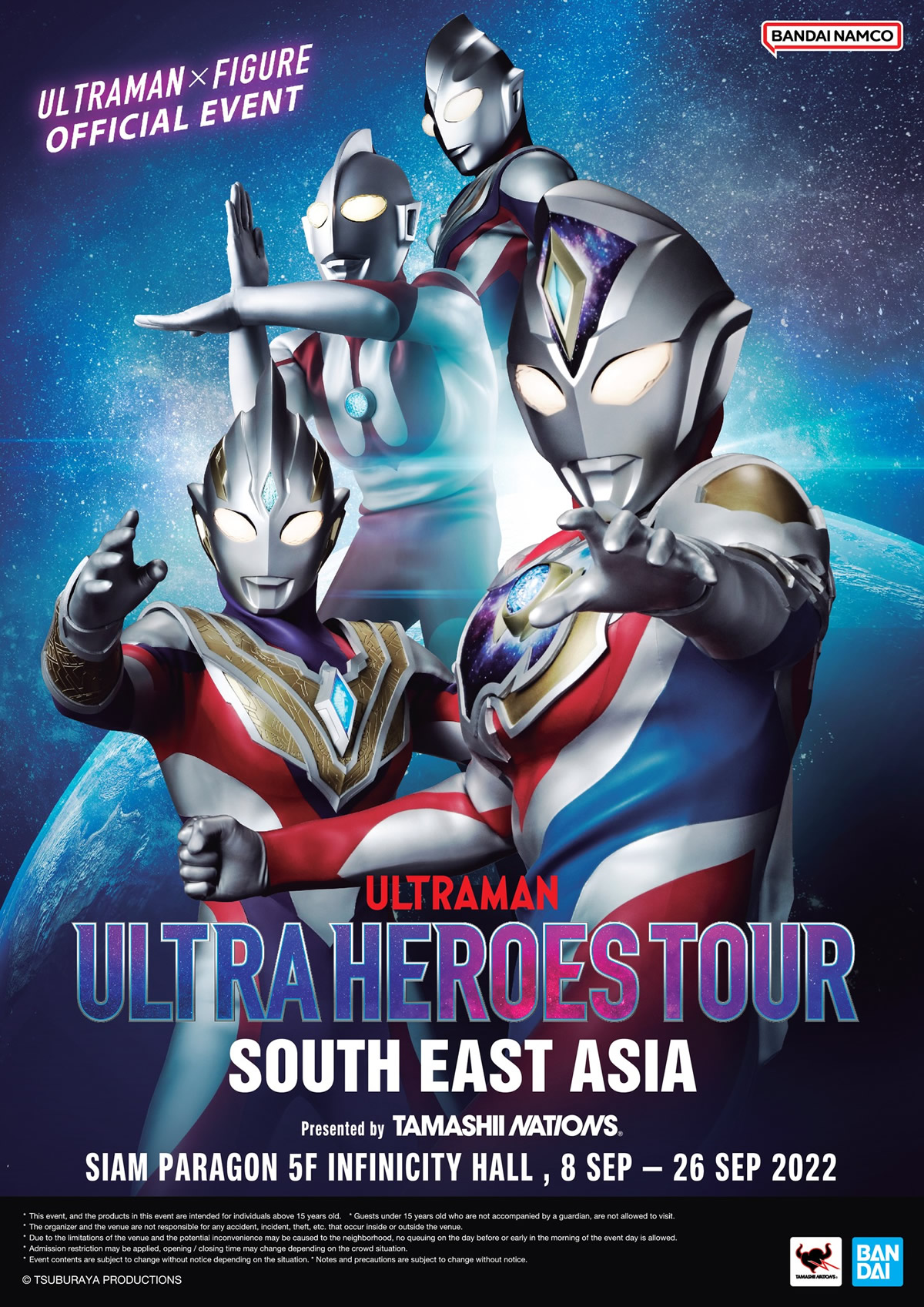 「ULTRA HEROES TOUR SOUTH EAST ASIA」がバンコク・サイアムパラゴンで9月8日より開催