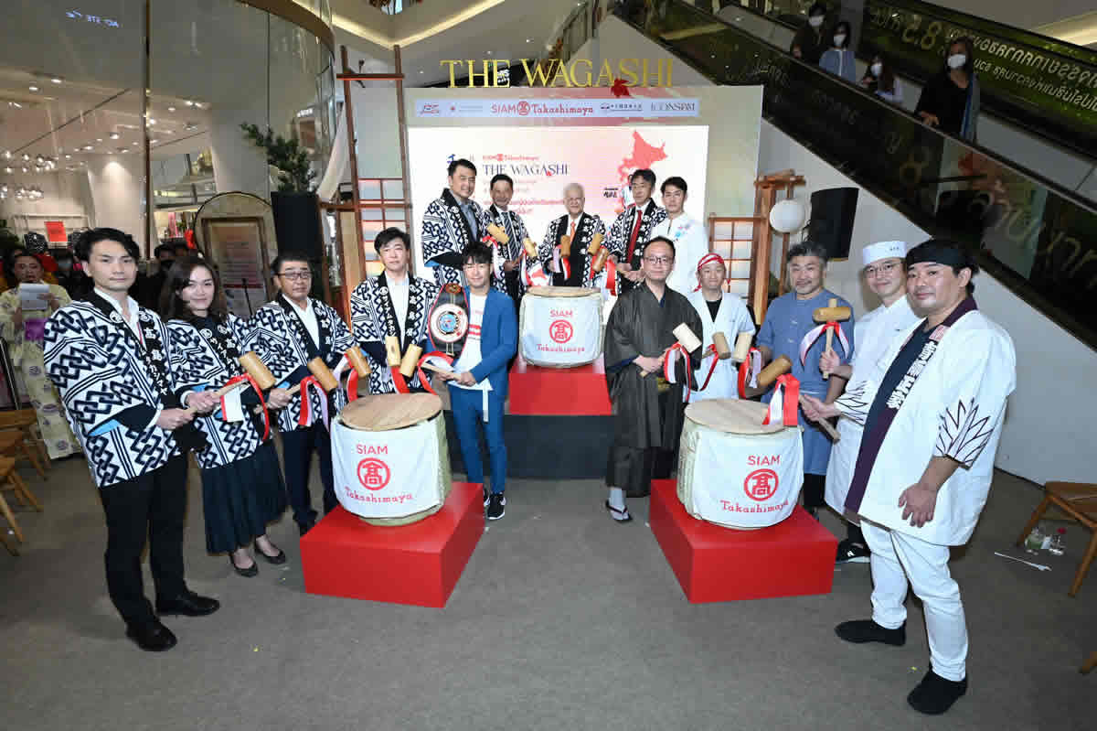 サイアム高島屋4周年記念「The WAGASHI Japanese Sweets & Food Festival」開催