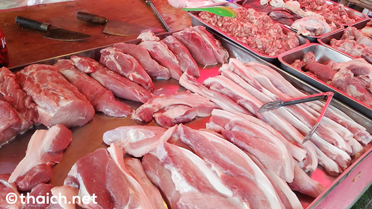 タイ東北で生の豚肉を食べた101人が苦しむ