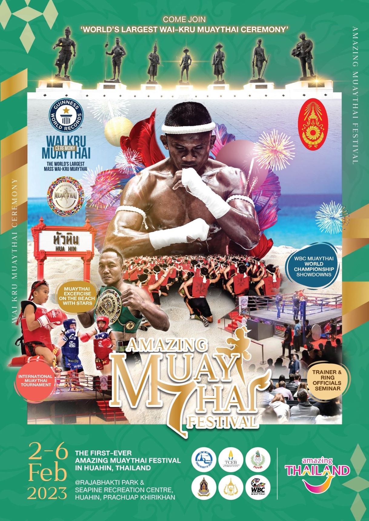 ホアヒンでムエタイ祭り「Amazing Muay Thai Festival 2023」開催