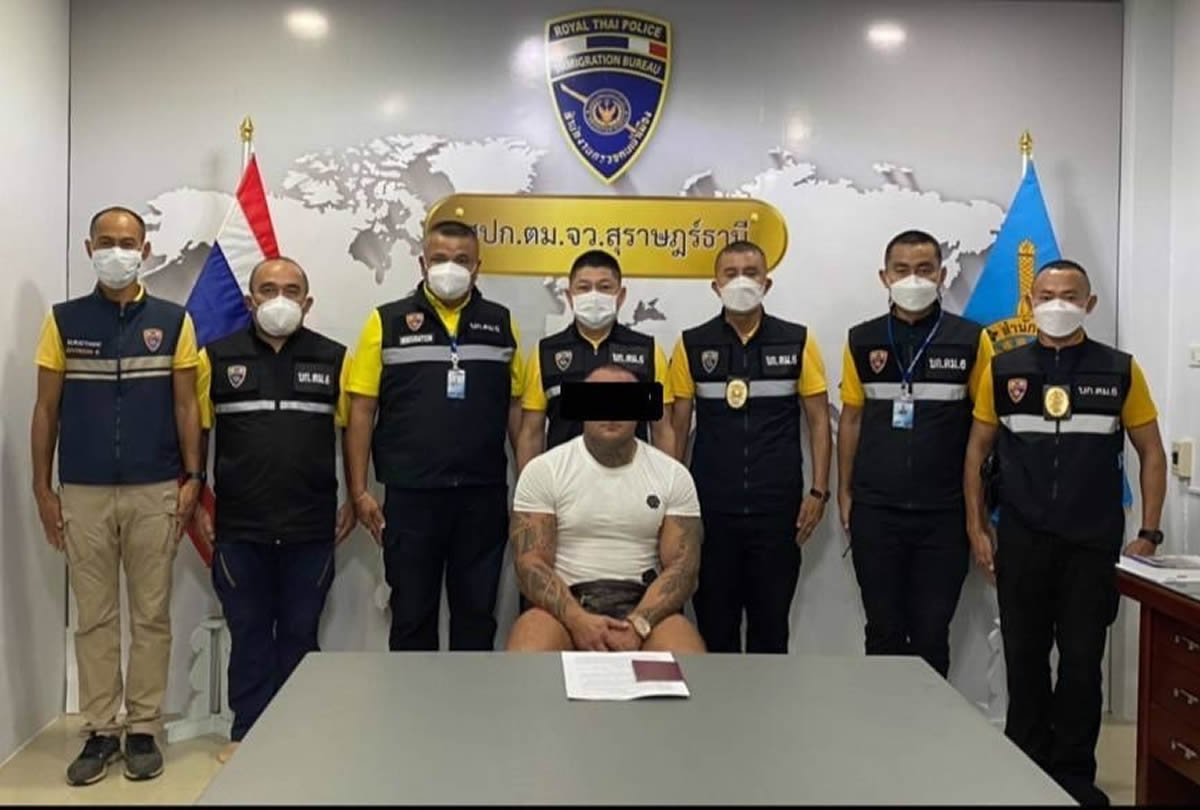 サムイ島でオーバーステイのポーランド人逮捕、インターポールが国際手配も