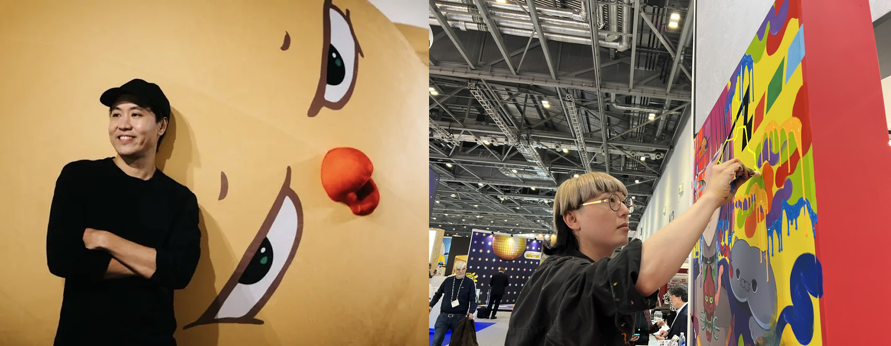 「JAPAN EXPO THAILAND 2023」でアーティスト MITSUME x Warbie Yama