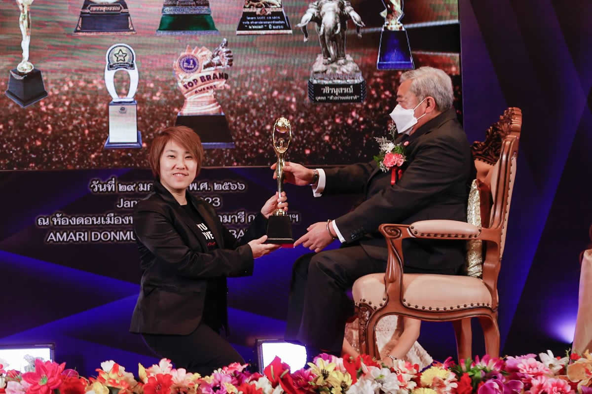ユパレット・エトラパカル氏（ジーユークリエイティヴ）、CEO THAILAND AWARDS 2023「Executive of the Year」受賞