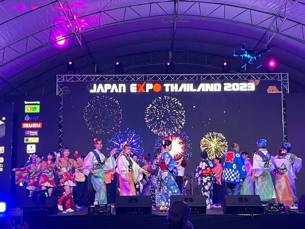 盆踊りに舞踊家・花園直道のステージも！「ジャパンエキスポタイランド2023」で日本の伝統文化を広げる