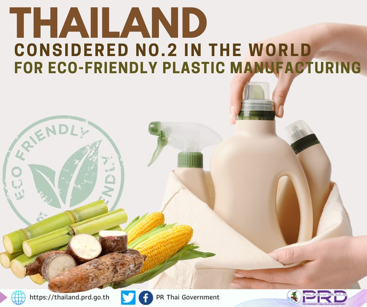 タイはバイオプラスチック生産で世界2位