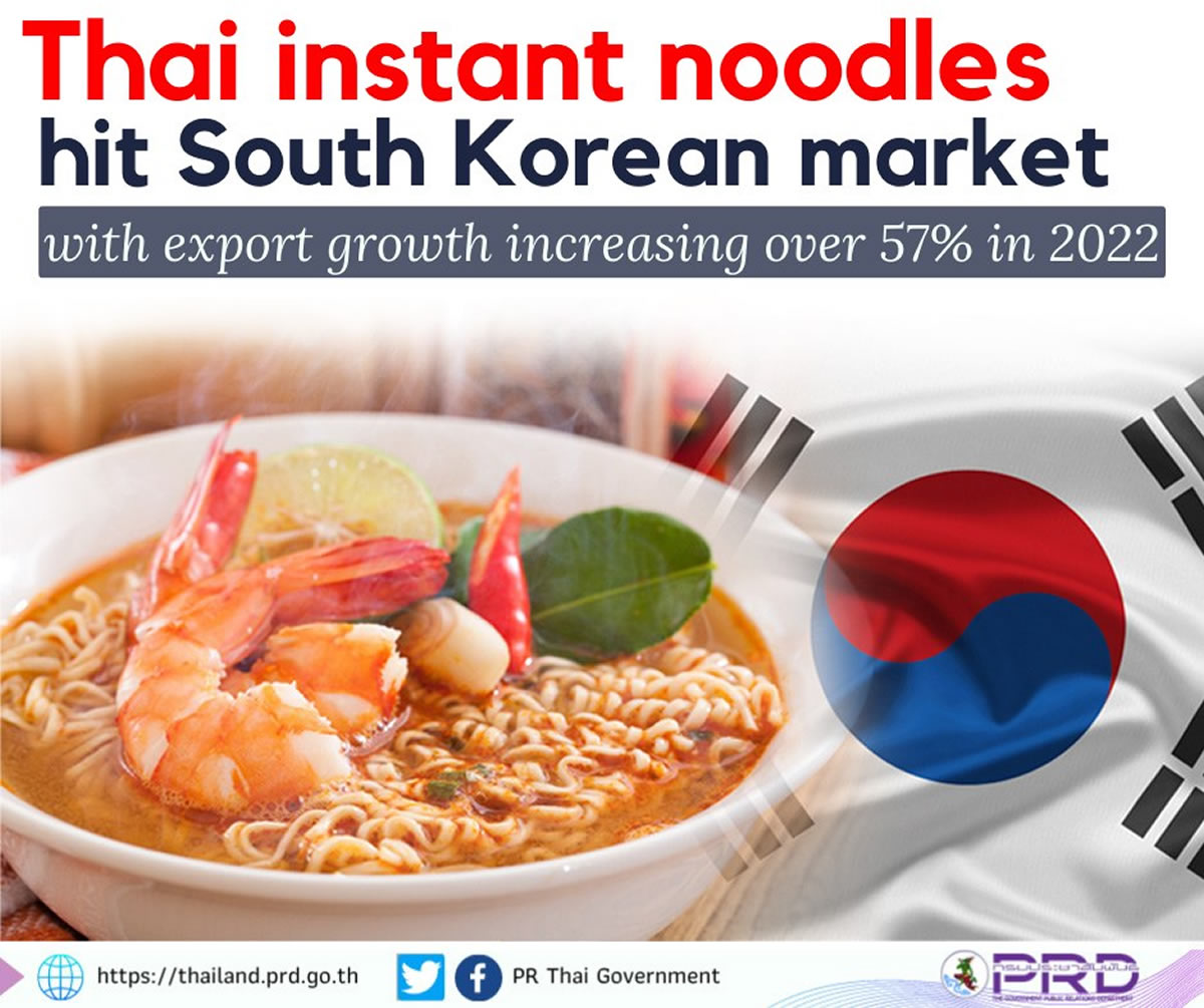 タイの即席麺が韓国市場でヒット