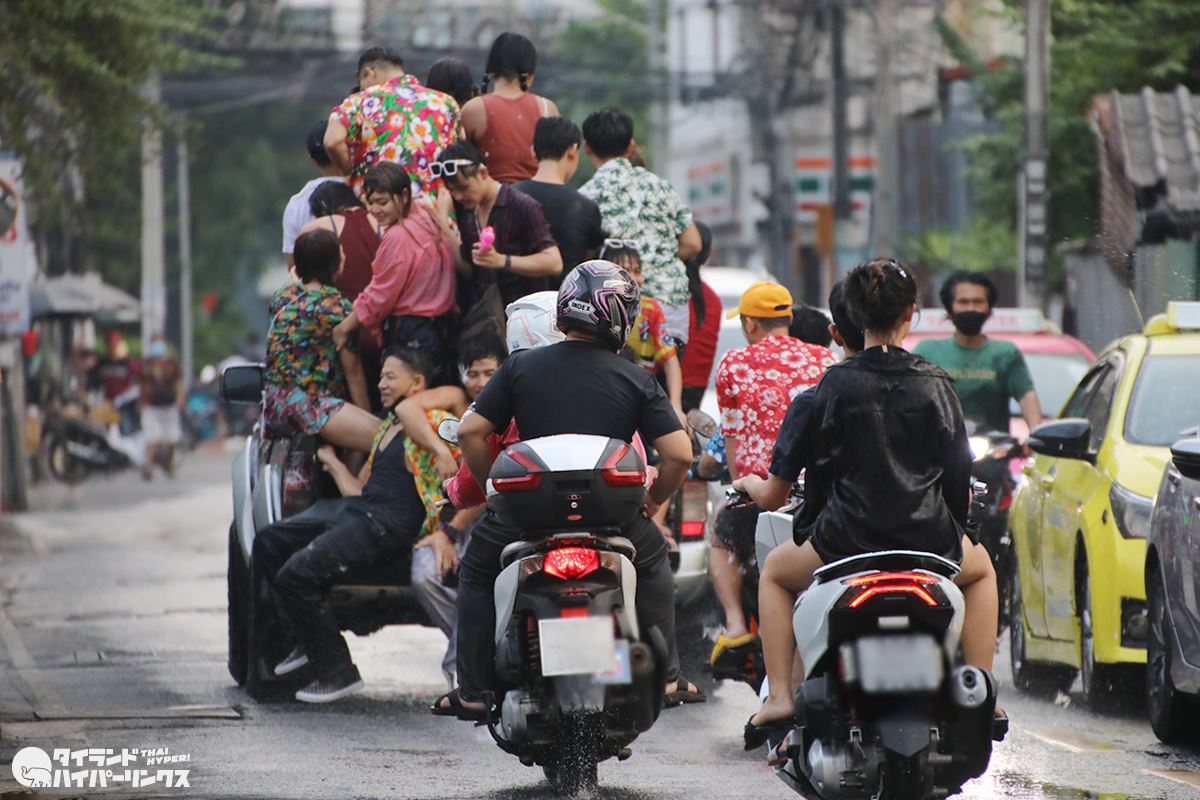 水かけ祭り後にバンコクで新型コロナ感染が急増