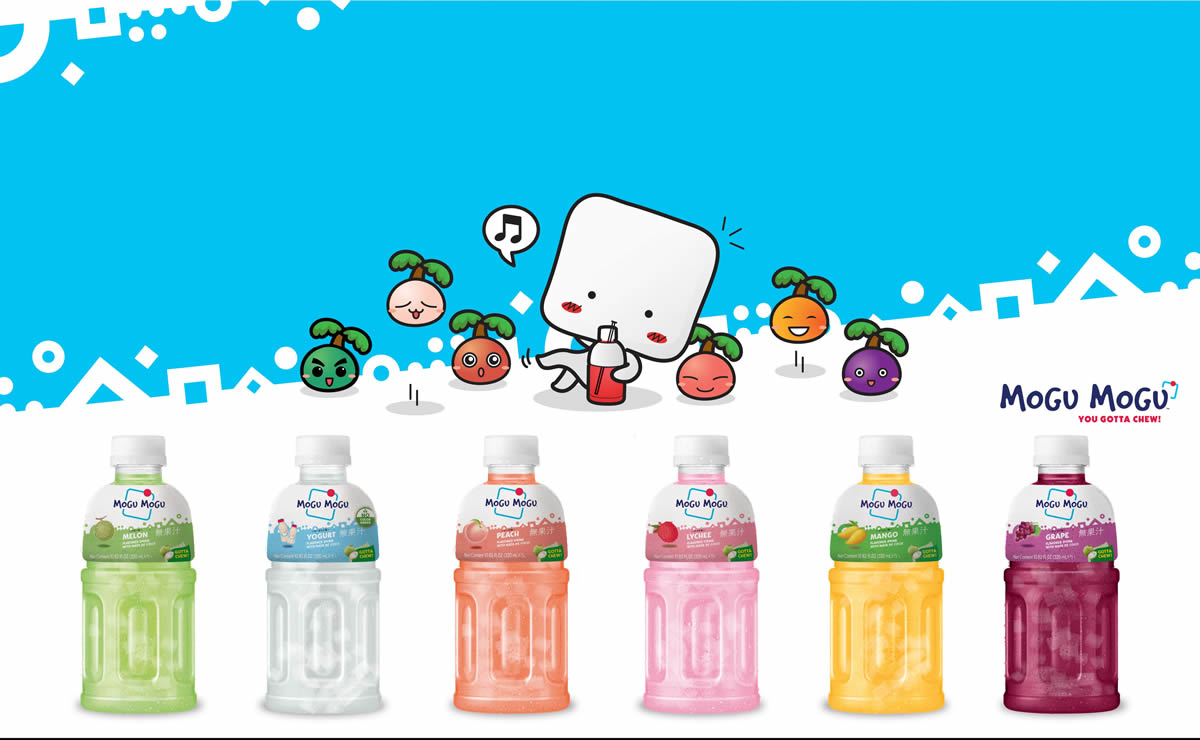 タイ発ナタデココドリンク「 モグモグドリンク（MoguMogu Drink）」が日本上陸