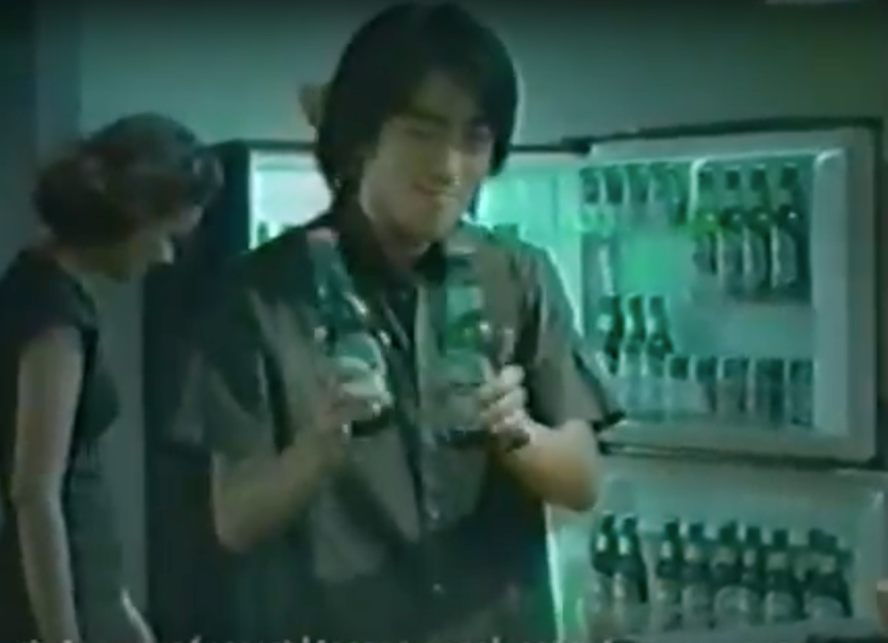 Heineken CM ‐ 佐野ひろさん提供写真