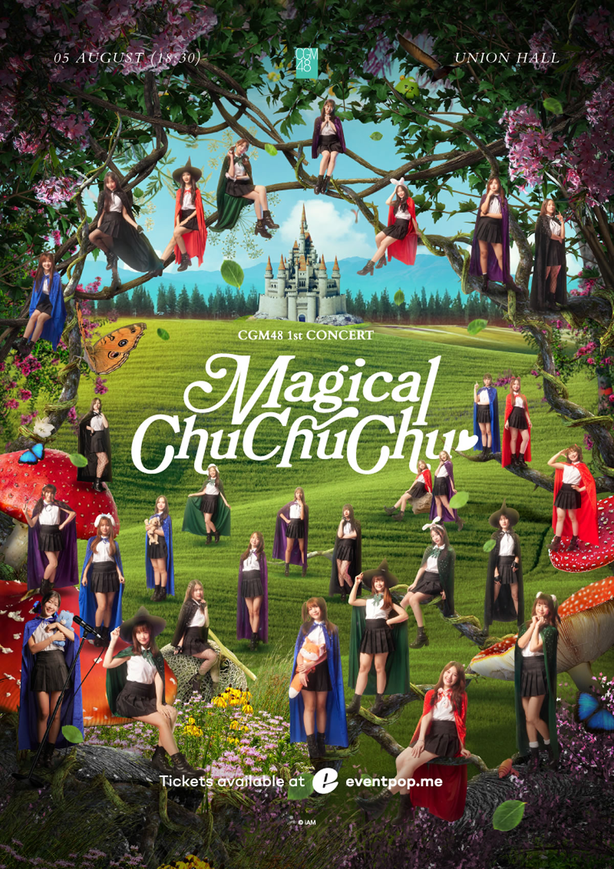 CGM48初コンサート「Magical ChuChuChu」が2023年8月6日（土）開催！イズリナ、オーム、カイワーンが意気込みを語る
