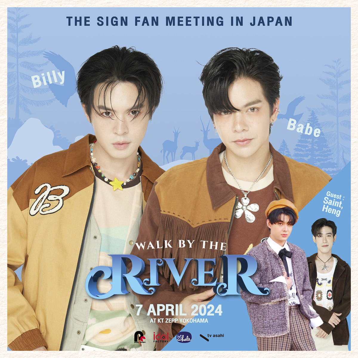 The Sign Fan Meeting in Japan : Walk by the River