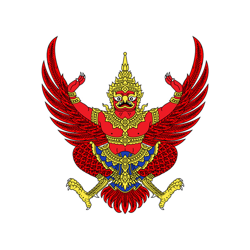 神の鳥ガルーダタイ製ディスプレイプレートアクリル台座⛵仏像宝石✨ 鳥 置物（完成品⁄要組立要組立品）の通販