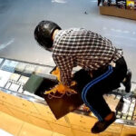 公開されたゴールド強盗の防犯カメラの映像のキャプチャー画像