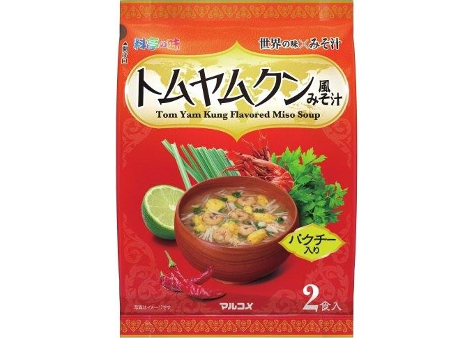 マルコメ「料亭の味 トムヤムクン風みそ汁」が日本全国で2016年3月上旬発売